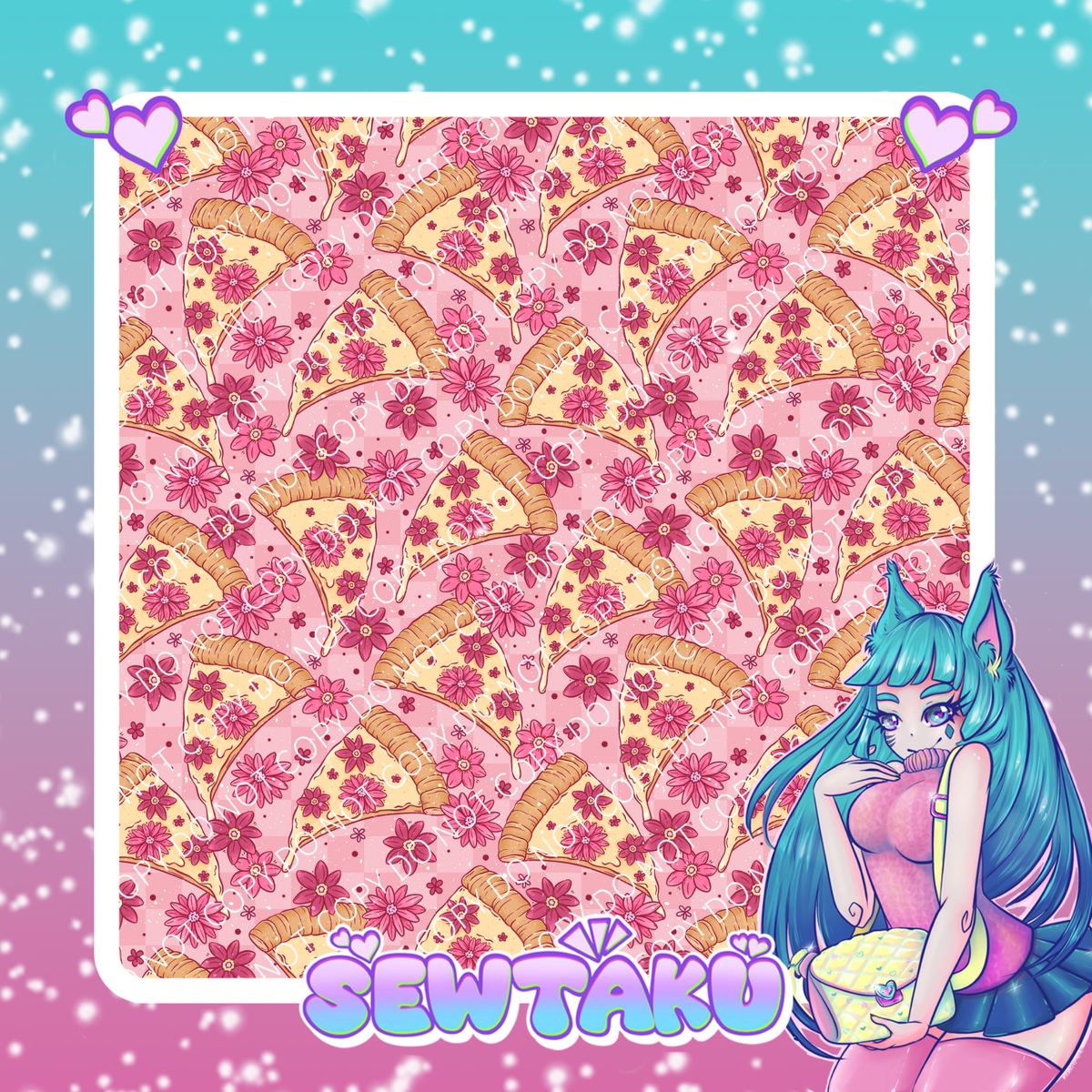 Floral Pizza Pre-Order