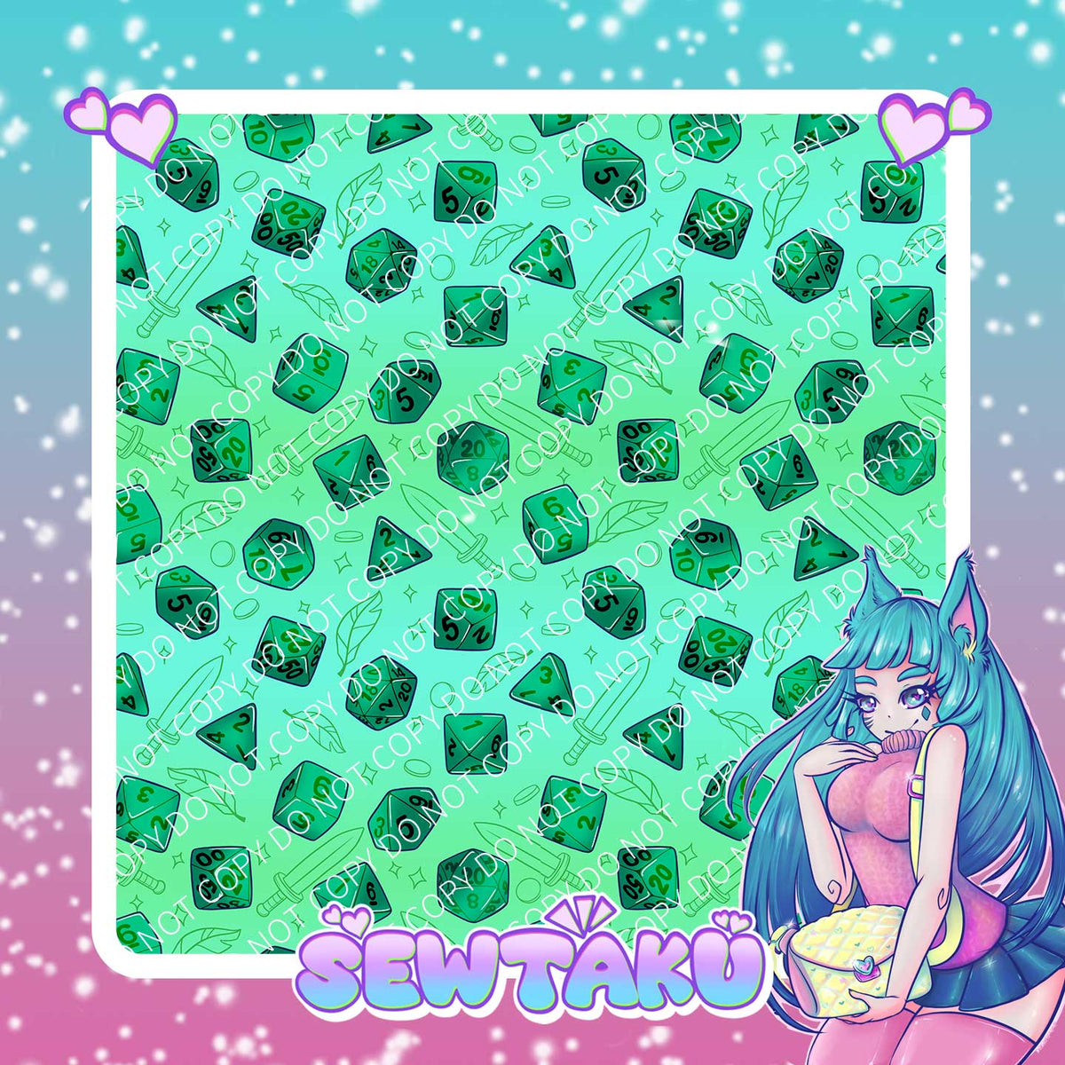 D&D Green DICE Pre-Order
