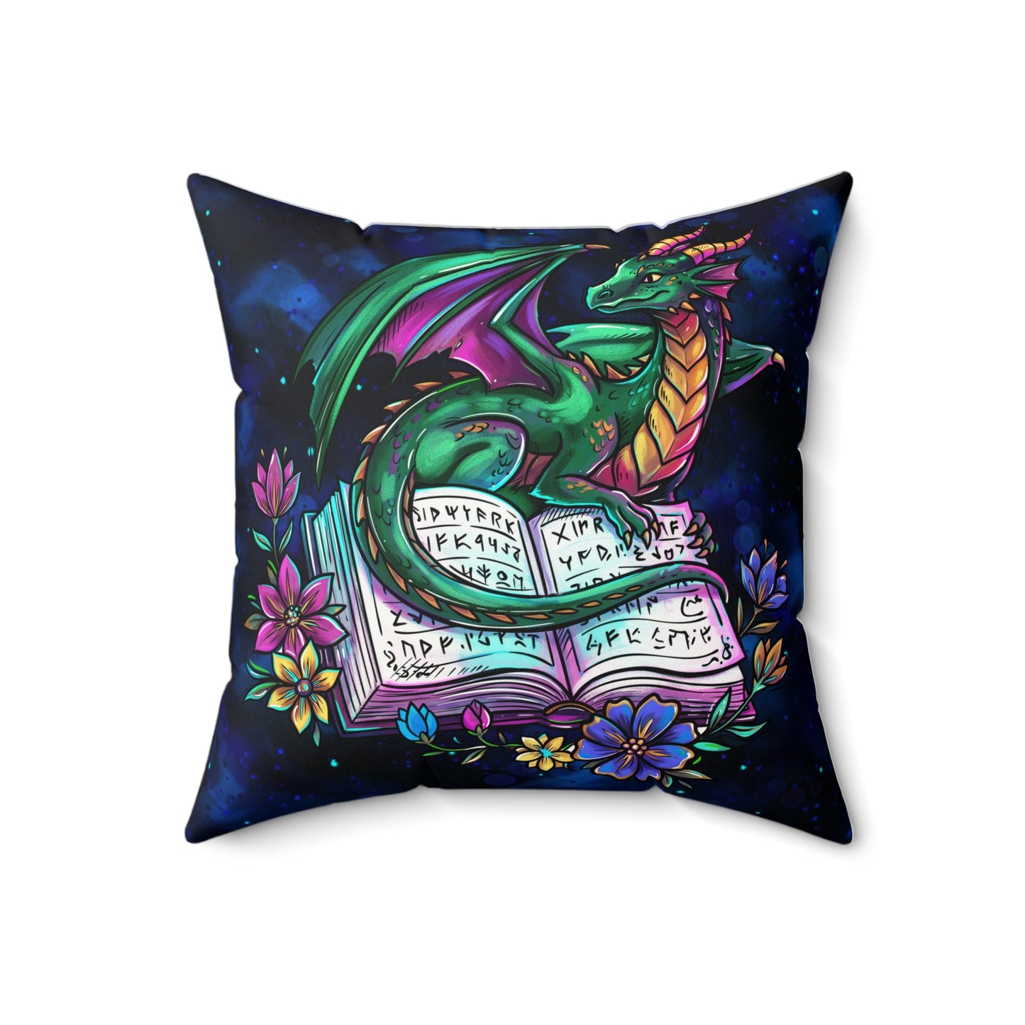 Dragon Tome Cushion Cover