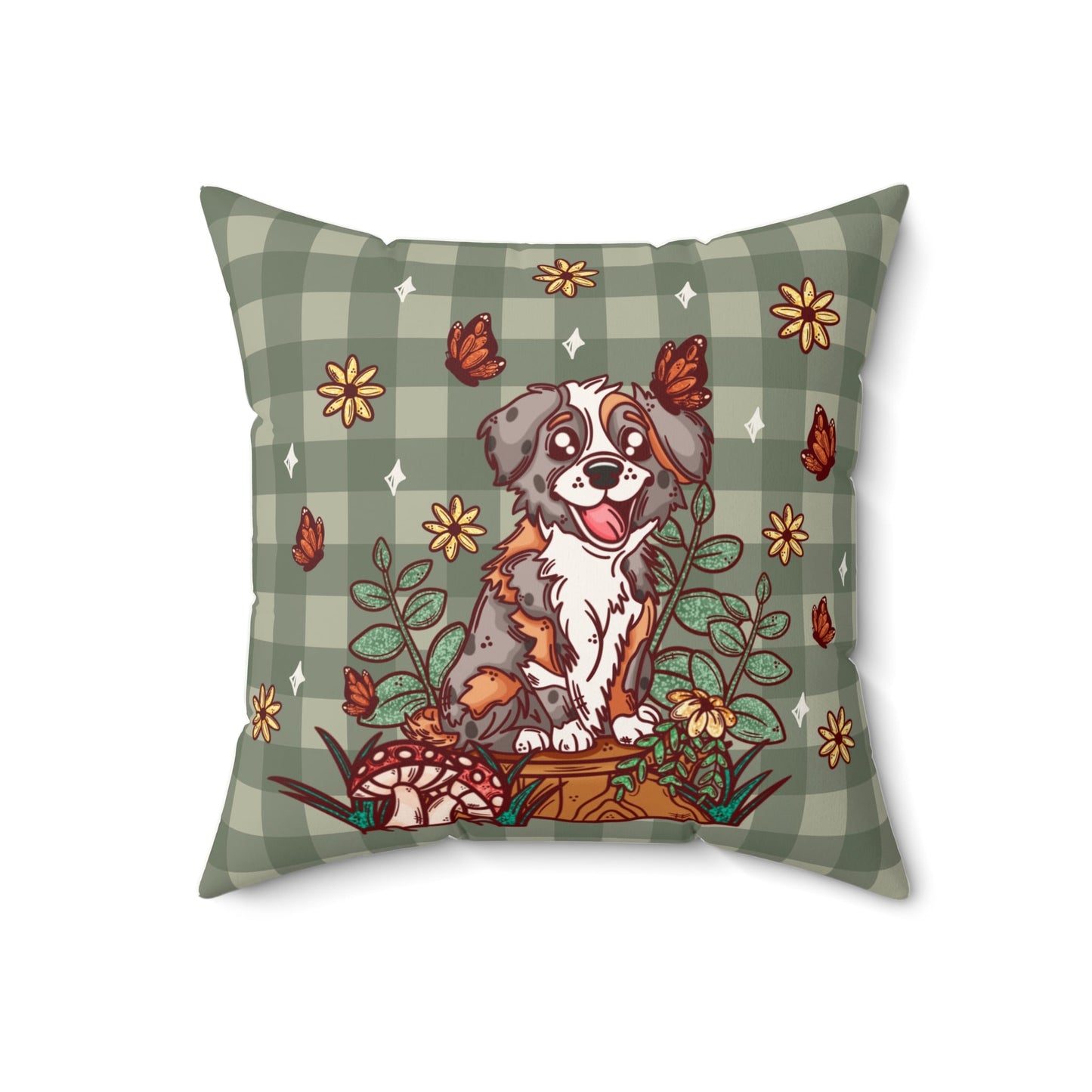 Woodland Aussie Cushion Cover