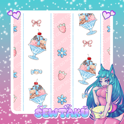 POKE Snorly desserts Striped Pre-Order