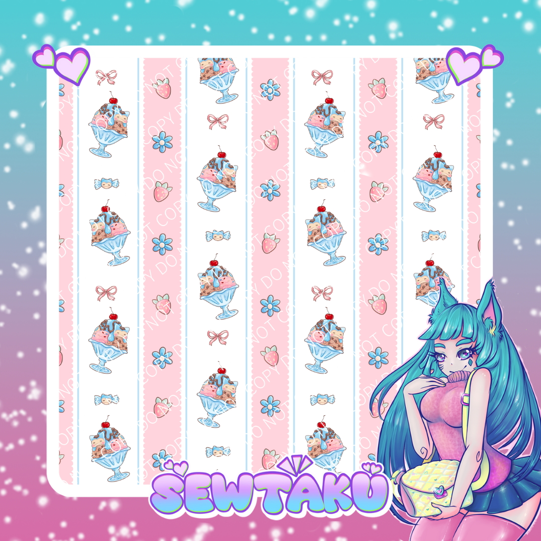 POKE Snorly desserts Striped Pre-Order