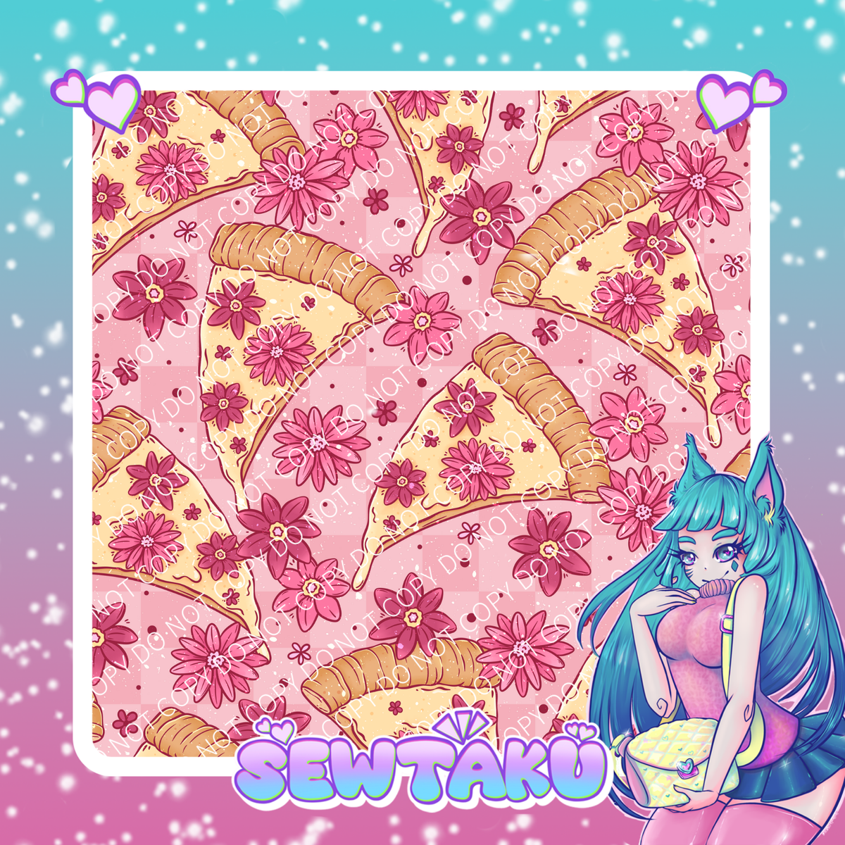 Floral Pizza Pre-Order