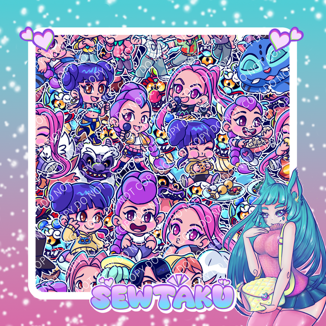 KPOP Comic Stickers Pre-Order