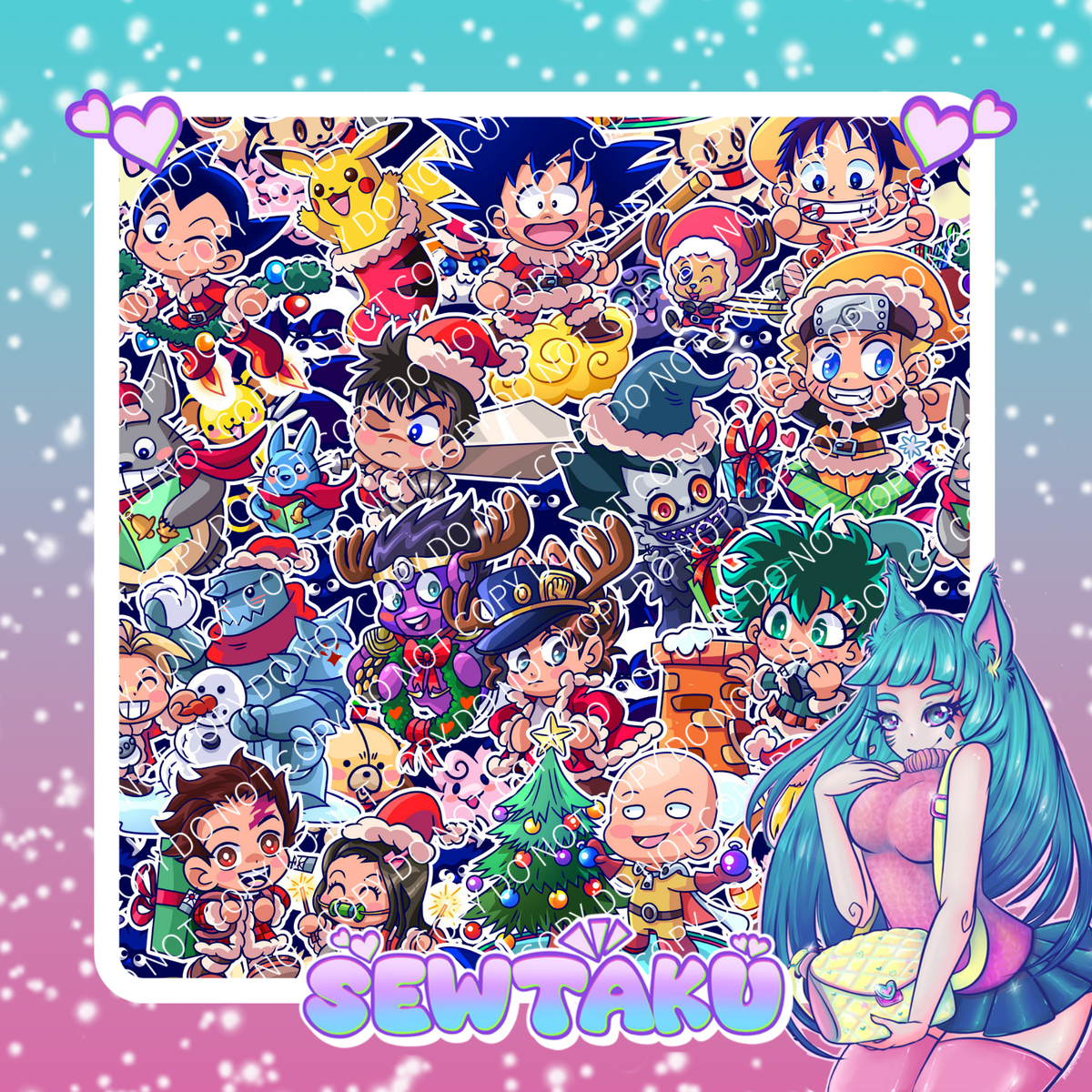 Anime Xmas Stacked Pre-Order