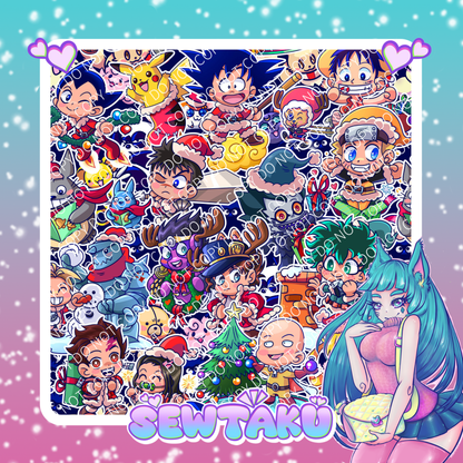 Anime Xmas Stacked Pre-Order