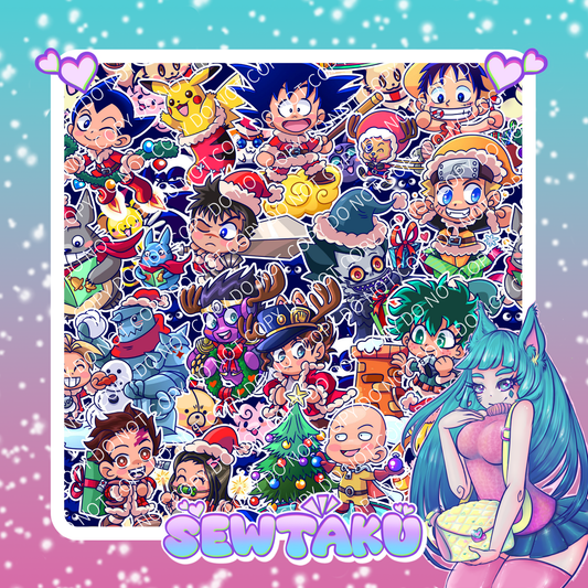 Anime Xmas Stacked Pre-Order