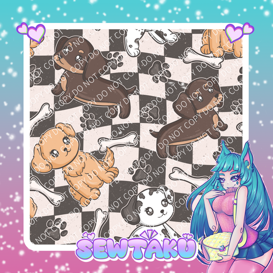 Checkered Pups Pre-Order