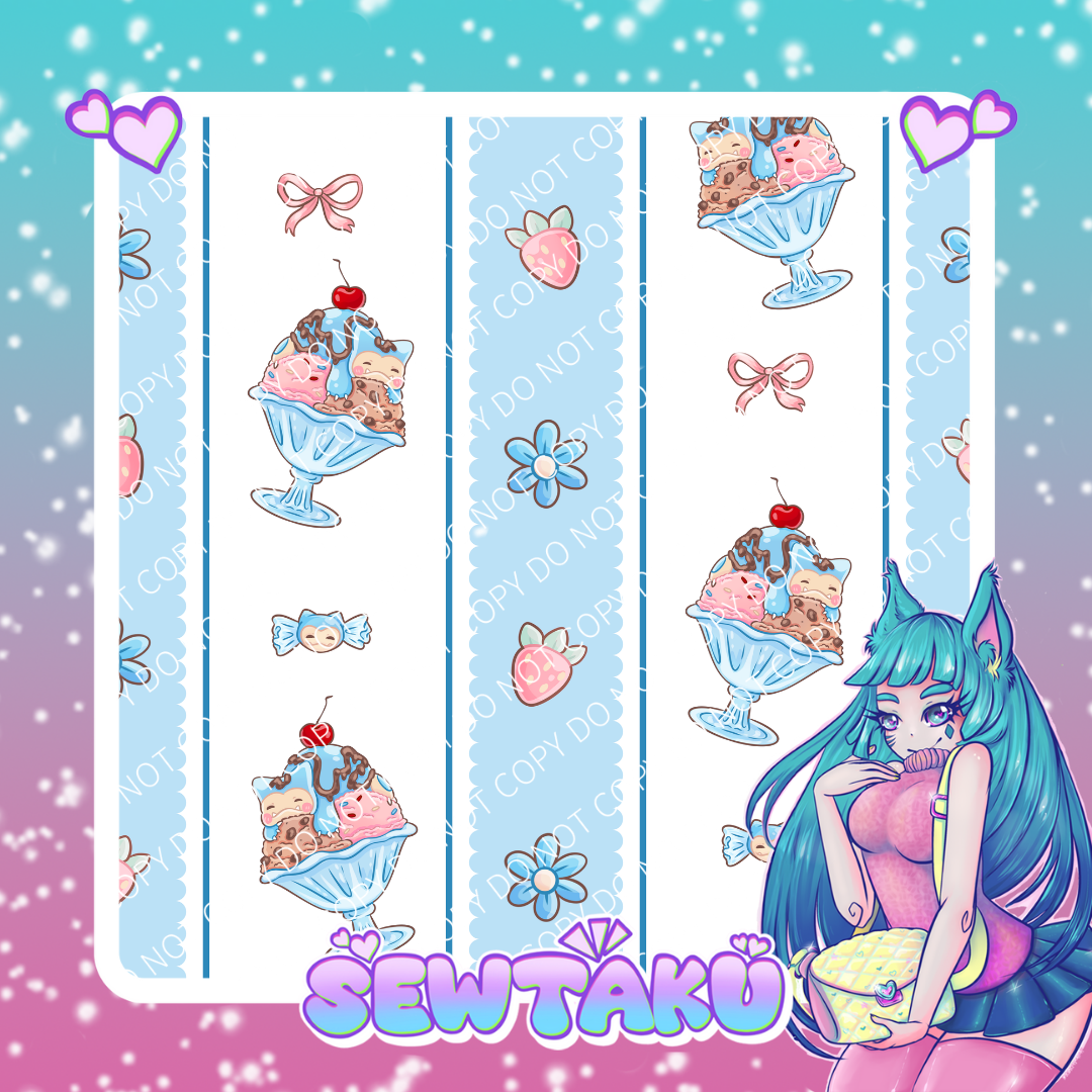 POKE Snorly desserts Striped Pre-Order
