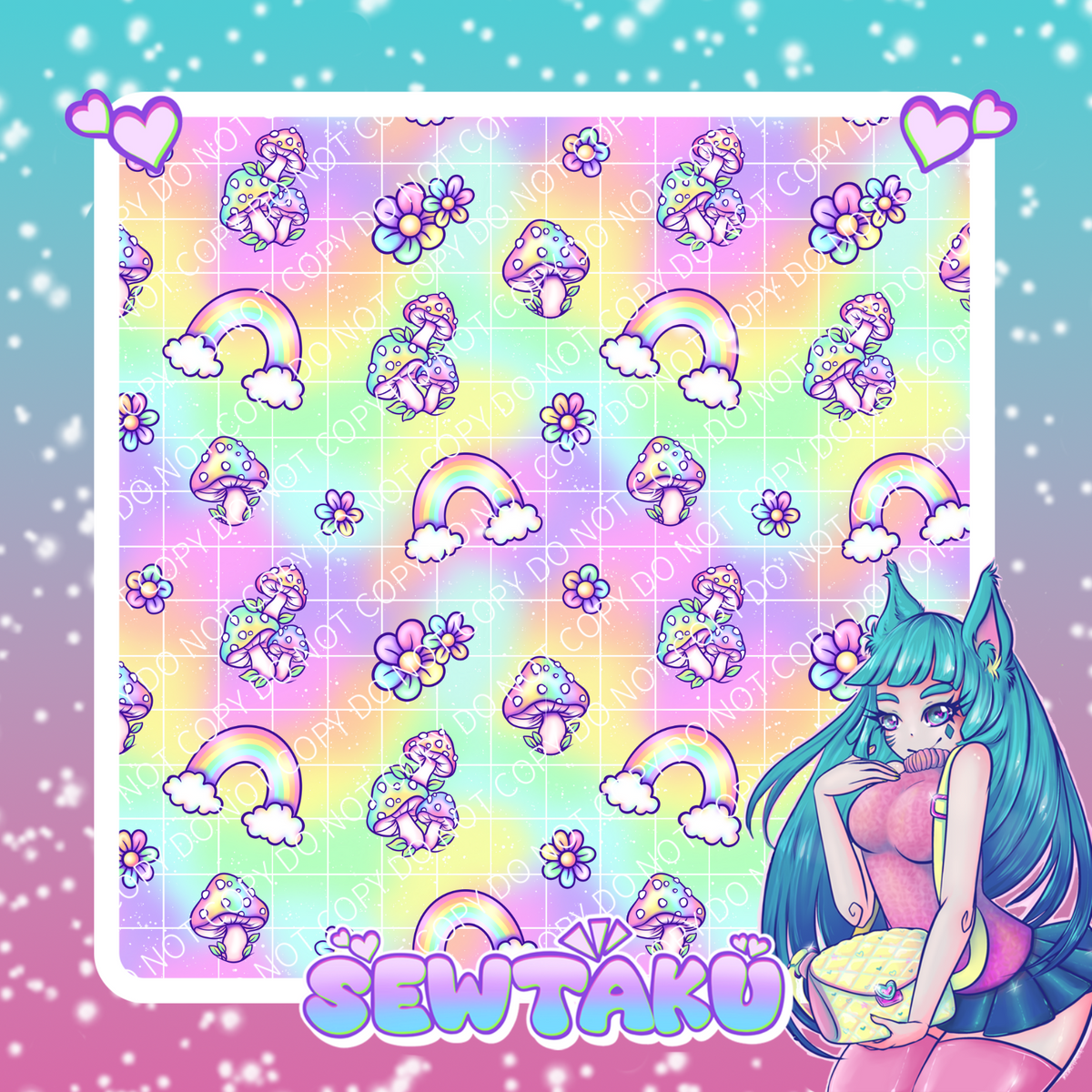 POKE Retro Pastel Rainbow CoordPre-Order
