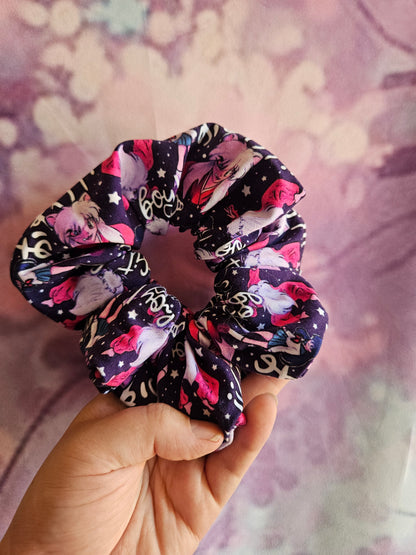 Sit Boy Purple Scrunchie