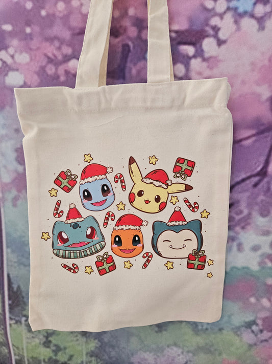 Xmas Heads Tote Bag