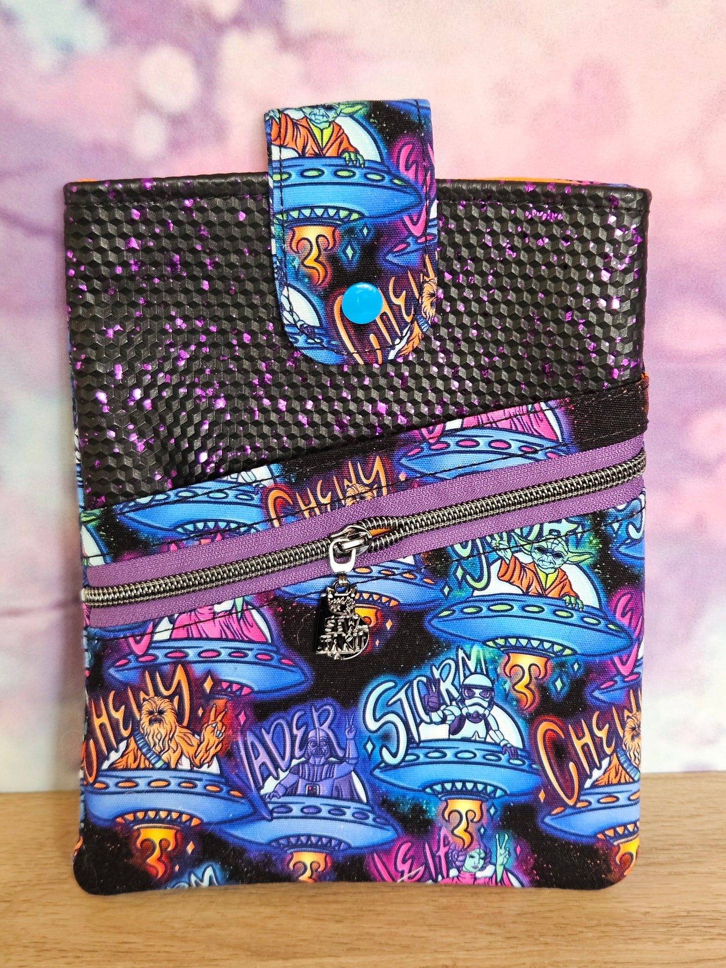 Neon Wars Purple Book Sleeve