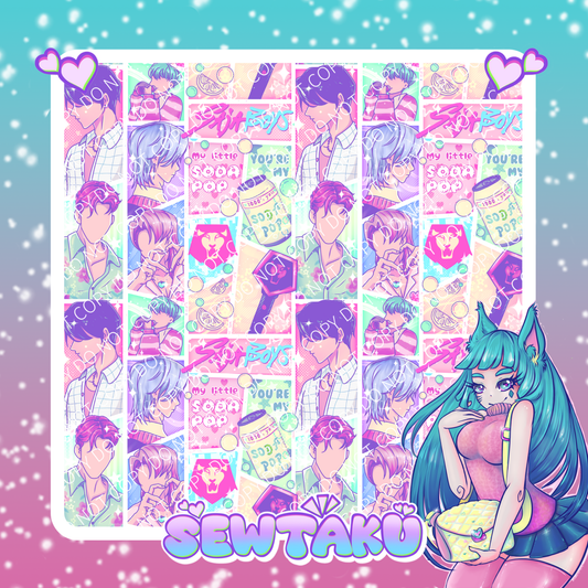 KPOP Saja Panels Pastel Pre-Order