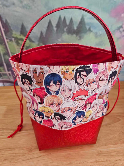 Food Wars Festive Drawstring Bag