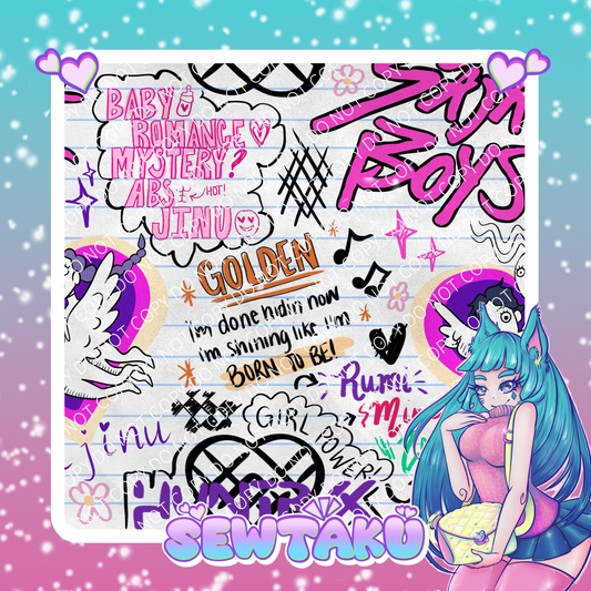 KPOP  Light School Scribbles Pre-Order