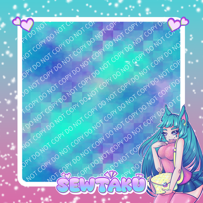DS Slayer Main Blue Check Coord Pre-Order