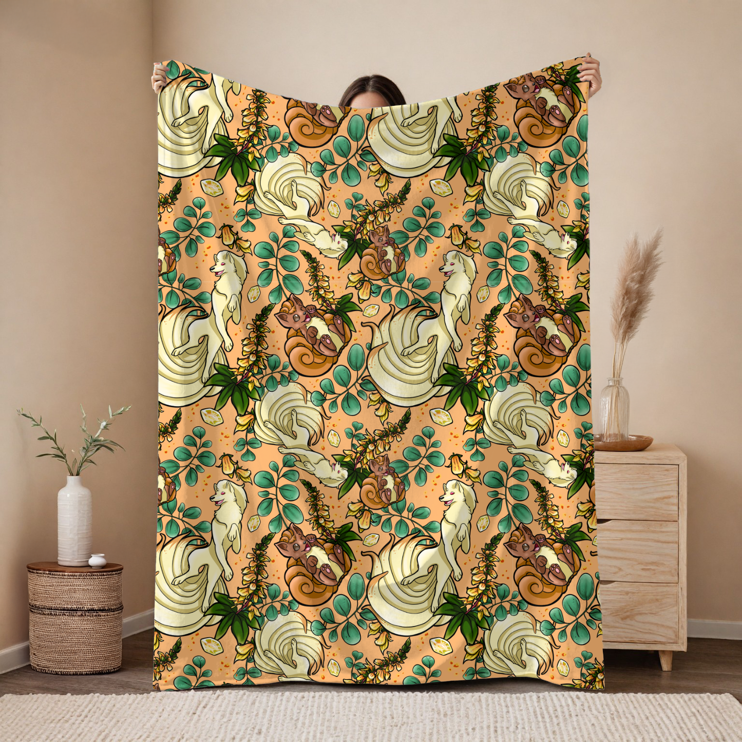 POKE Vulpix Blanket