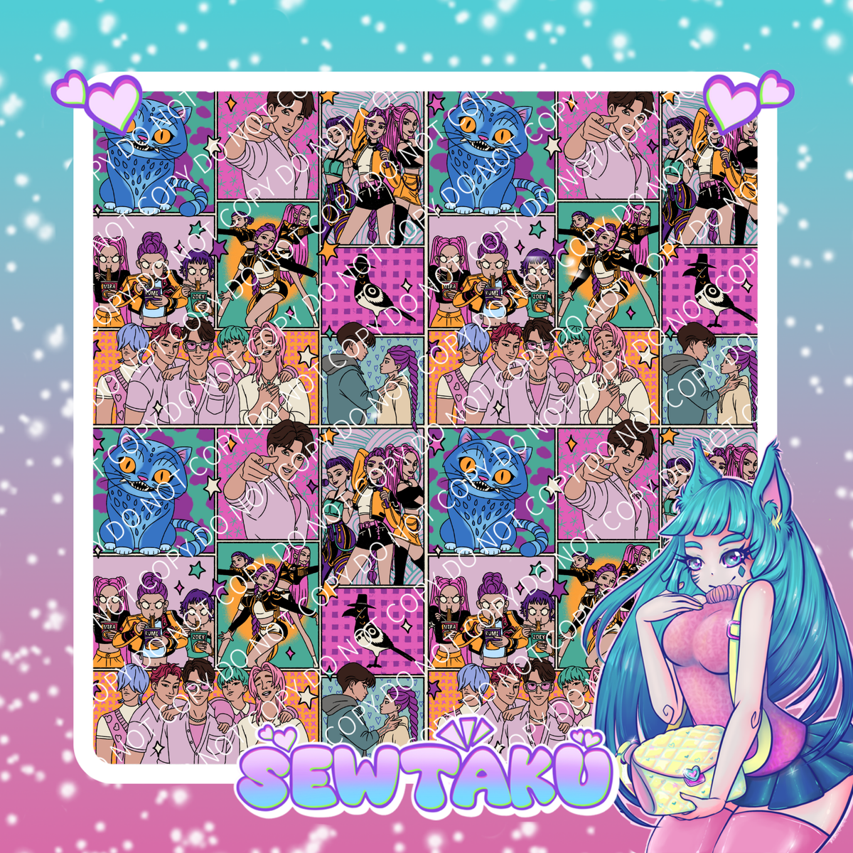 KPOP Comic Panels Pre-Order