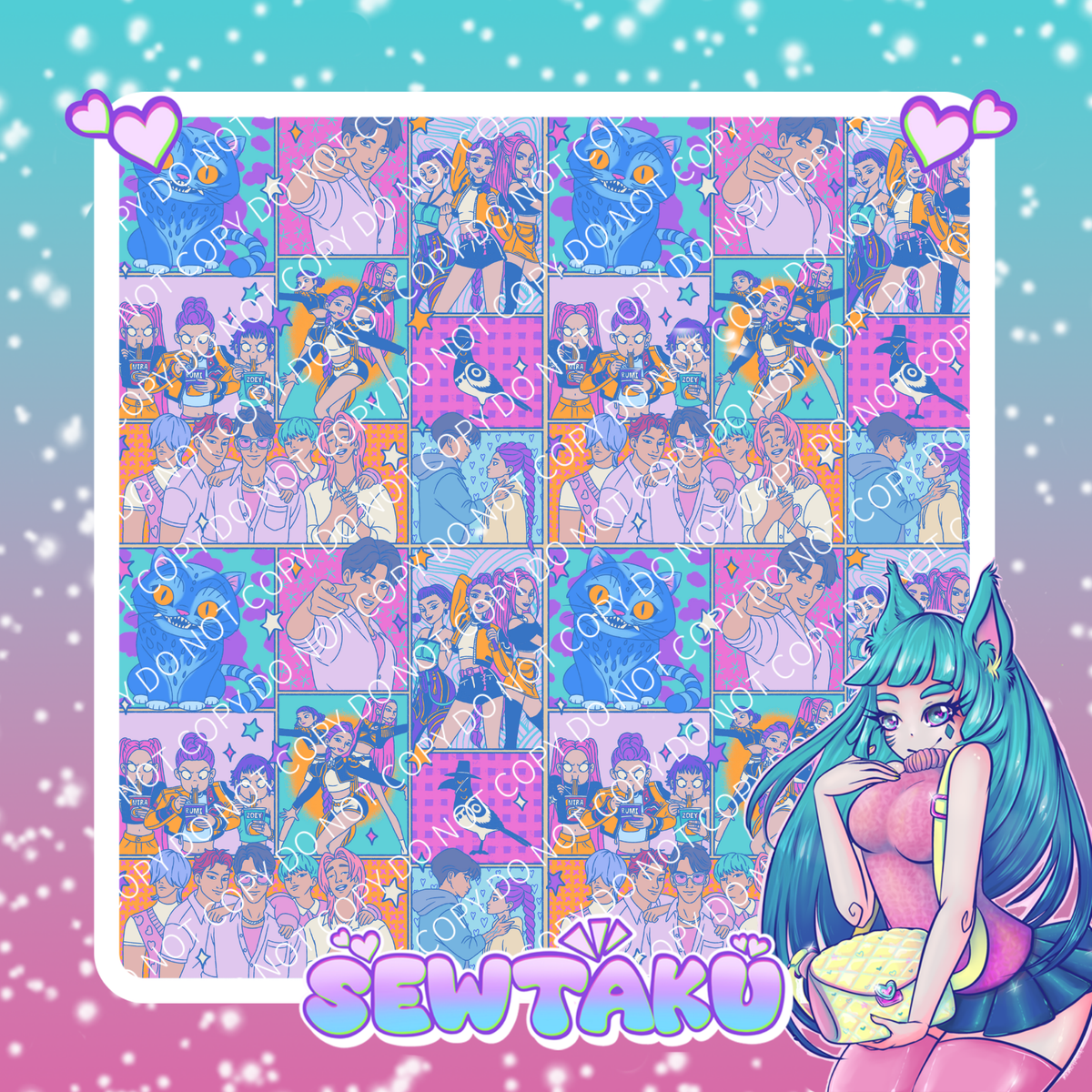 KPOP Comic Panels Pre-Order