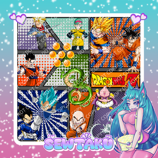 DBZ Coloured Manga Pre-Order