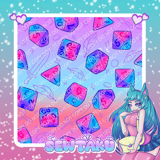 D&D Pink Ombre DICE Pre-Order