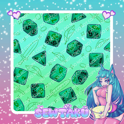 D&D Green DICE Pre-Order