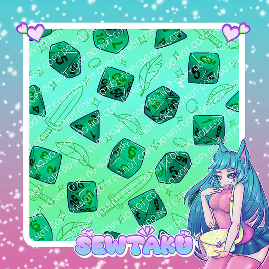 D&D Green DICE Pre-Order
