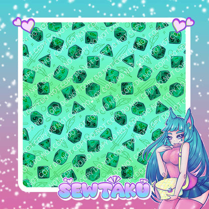 D&D Green DICE Pre-Order