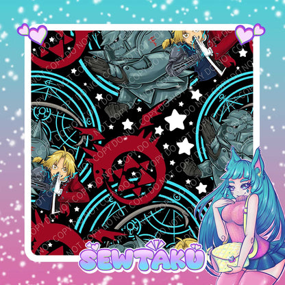FMA Elric Brothers Blanket Small