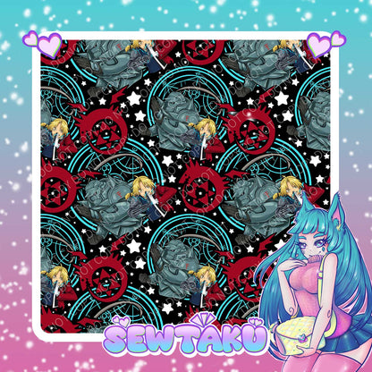 FMA Elric Brothers Blanket Small
