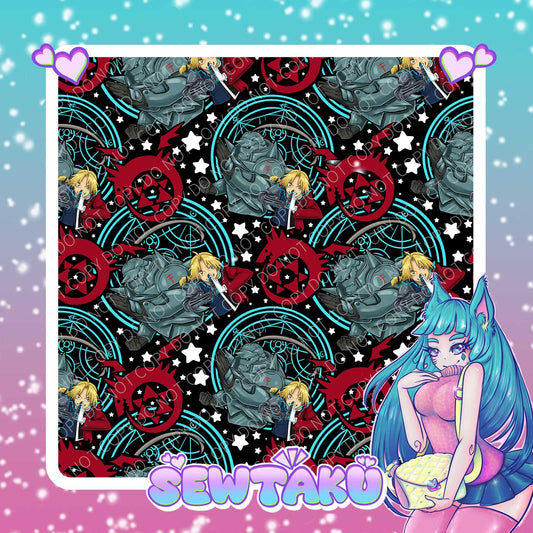 FMA Elric Brothers Blanket Small