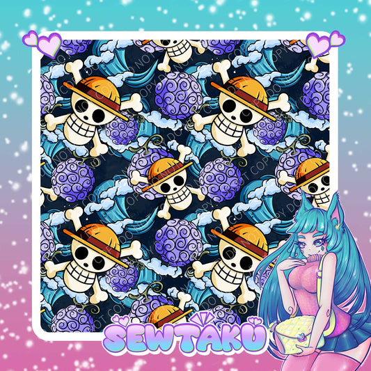 OP Skull Fruit Blanket Pre-Order