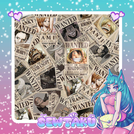 OP Wanted Posters Blanket Pre-Order