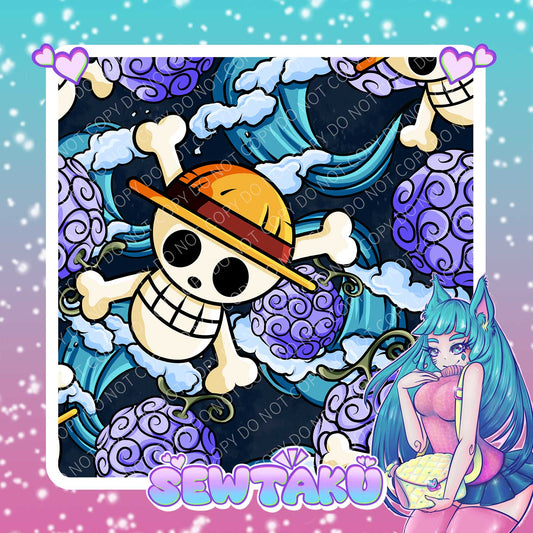 OP Skull Fruit Blanket Pre-Order