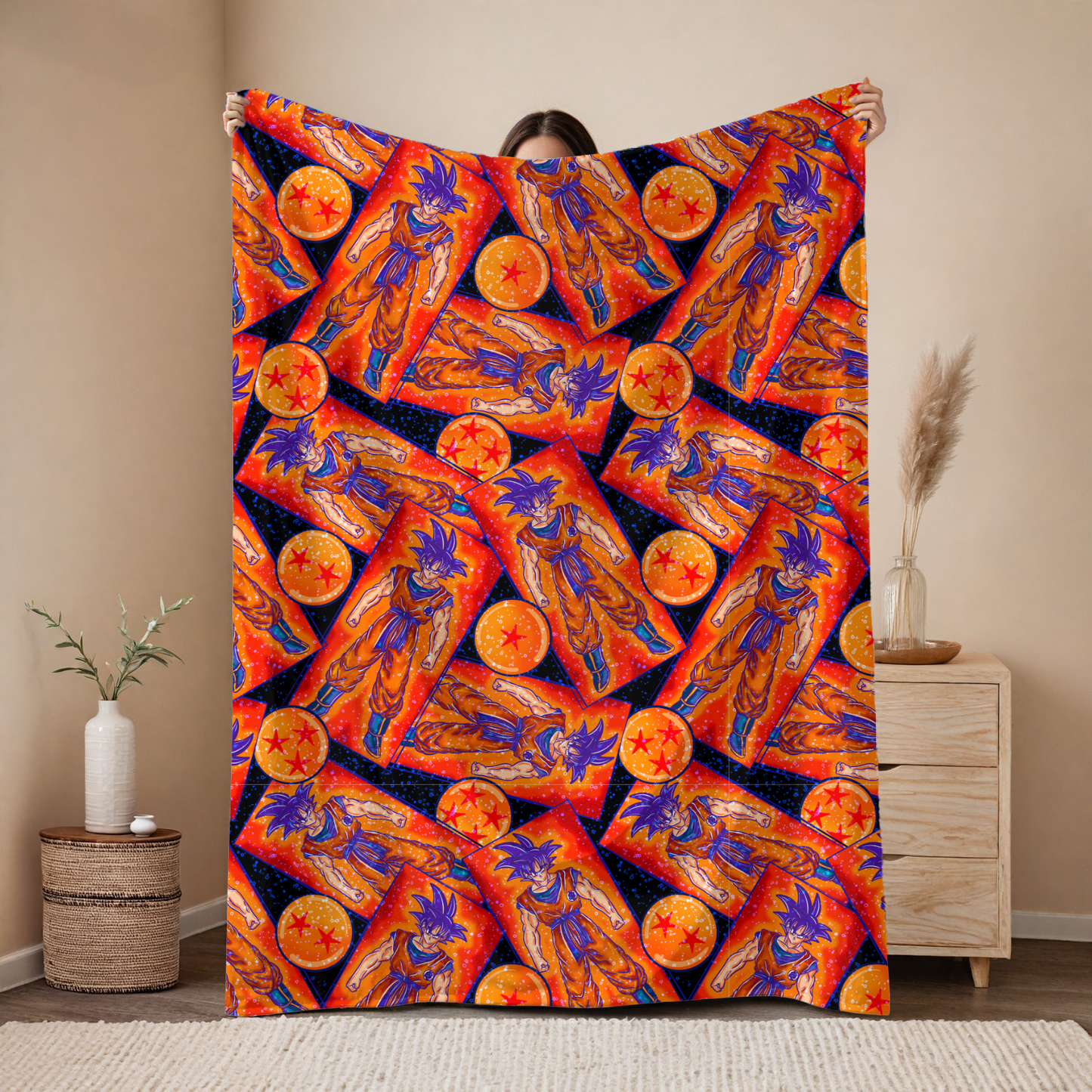 DBZ Cards Blanket
