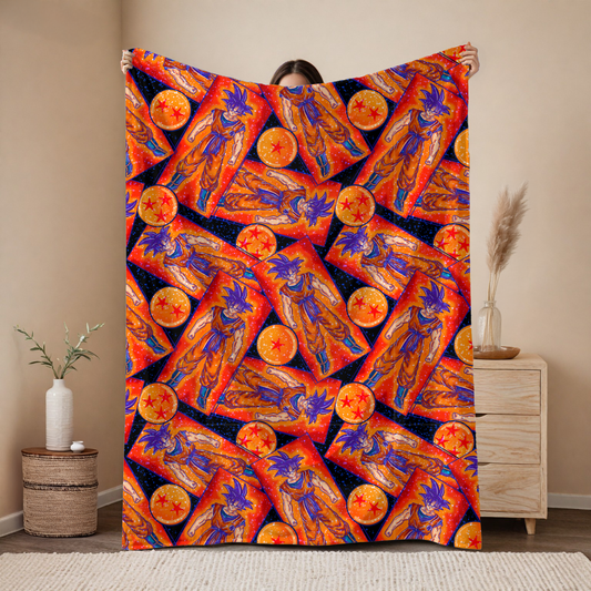 DBZ Cards Blanket