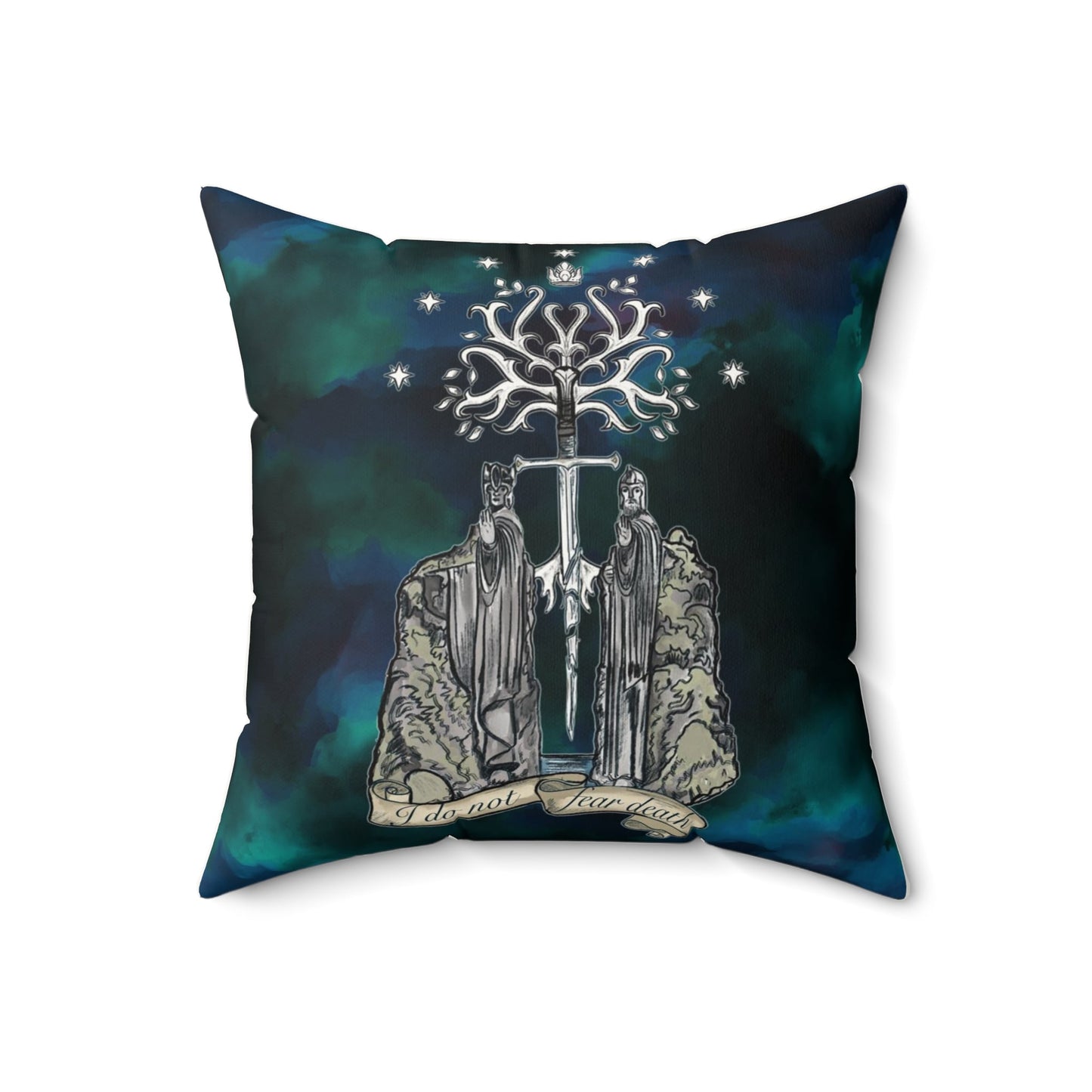 I Do Not Fear Death Cushion Cover