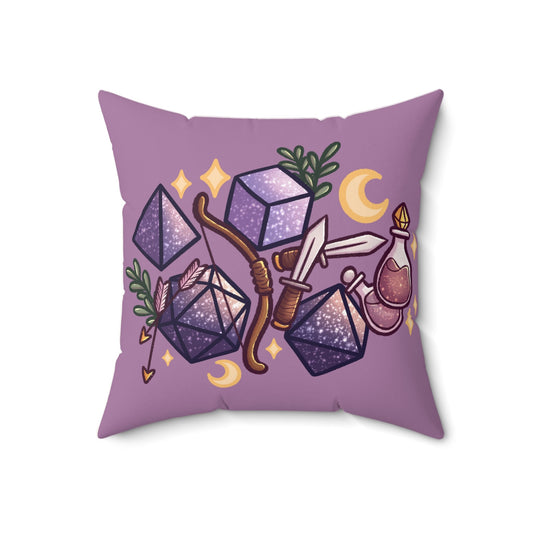 Galaxy Dice Cushion Cover
