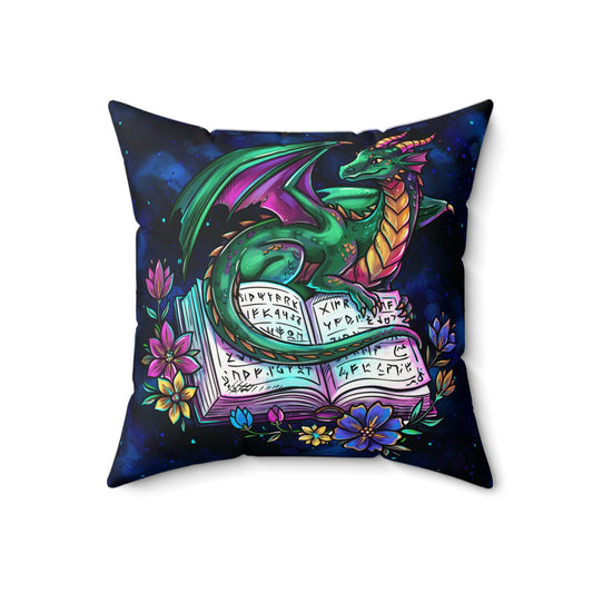Dragon Tome Cushion Cover
