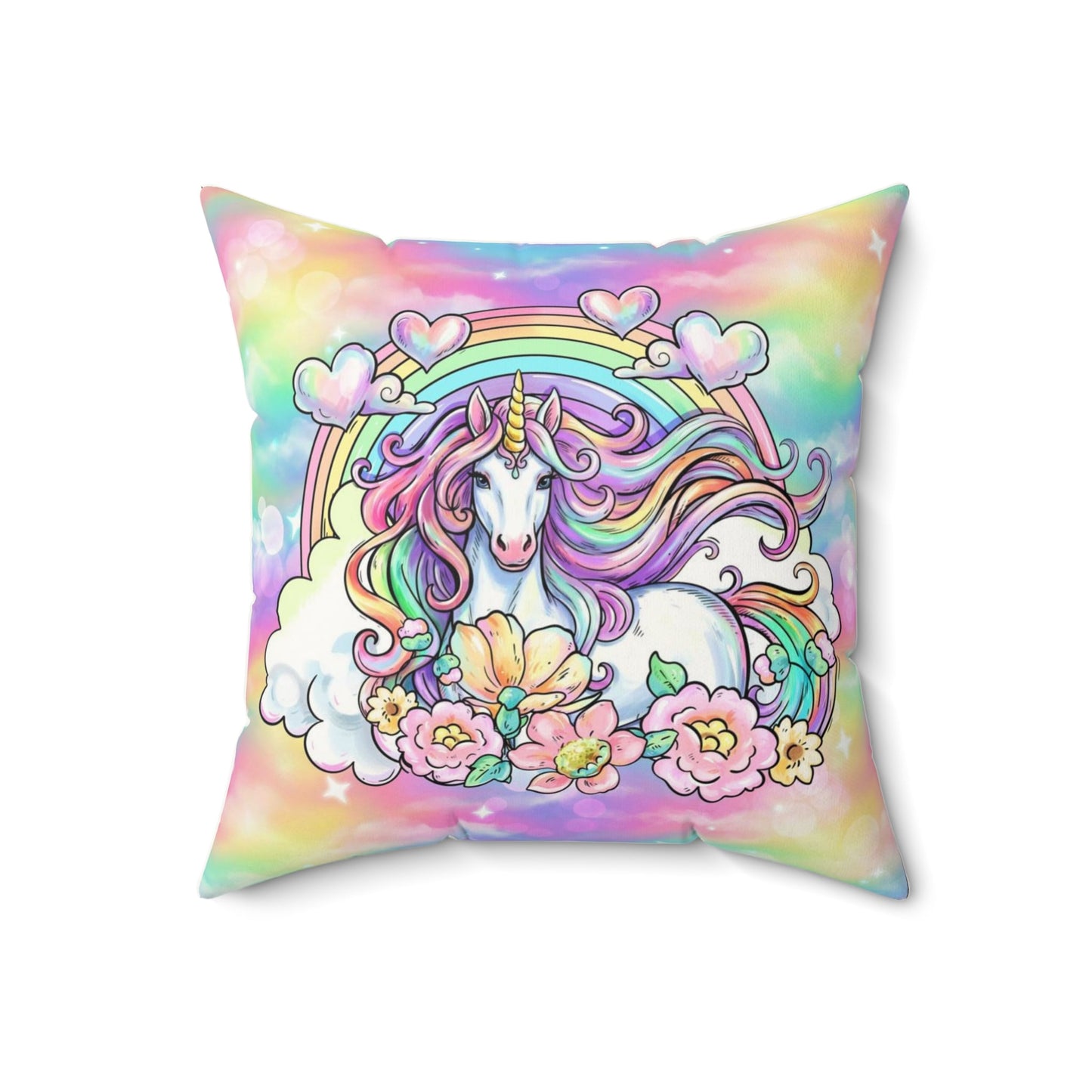 Pastel Dreams Unicorn Cushion Cover