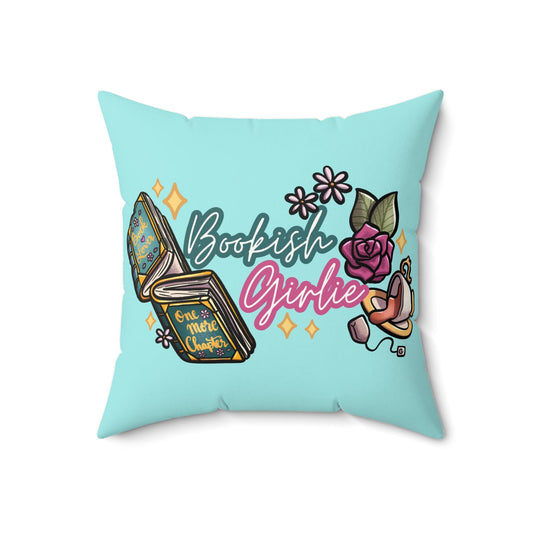 Bookish Girlie Cushion Cover